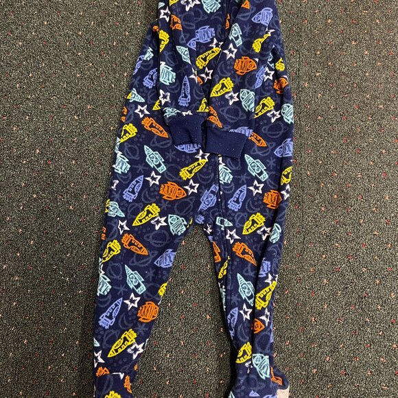 Bundle of 3 footy pj /Kids Blanket Sleeper - Picture 3 of 4